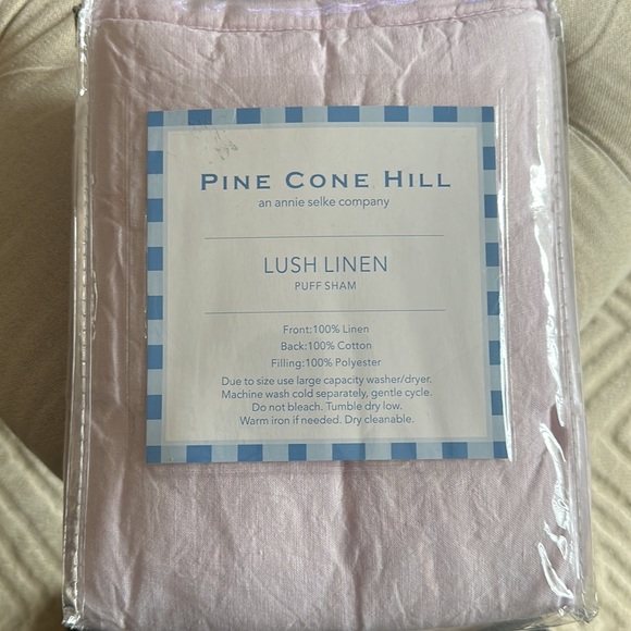 Pine Cone Hill Annie Selke co. Linen sham Std. - Picture 1 of 6